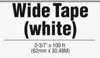 Brother DK2205 Continuous White Paper Labels 2.4" x 100' (62mm x 30.4m) 