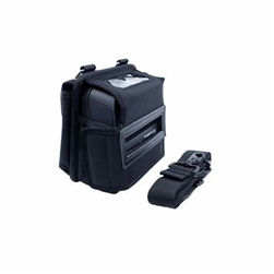Brother LBX078 Printer carrying case workboard w/small pouch & flap, D-rings, compatible with RJ4200, includes shoulder strap.