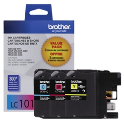 Brother LC1013PKS ( LC-1013PKS ) OEM Colour Inkjet Cartridges, Combo Pack