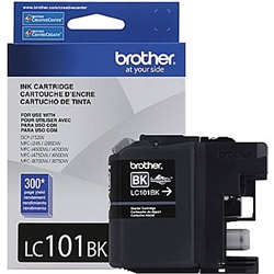 Brother LC101BK ( LC-101BK ) OEM Black Inkjet Cartridge