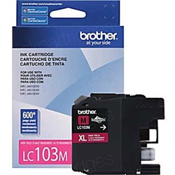 Brother LC103M ( LC-103M ) OEM Magenta High Yield Inkjet Cartridge