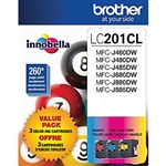 Brother LC2013PKS ( LC-2013PKS ) OEM Colour Inkjet Cartridges, Combo Pack