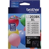 Brother LC2033PKS ( LC-2033PKS ) OEM High Yield Colour Inkjet Cartridges, Combo Pack