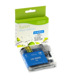 Brother LC205C ( LC-205C ) Compatible Cyan High Yield Inkjet Cartridge