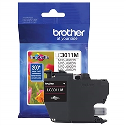 Brother LC3011M ( LC-3011M ) OEM Magenta Inkjet Cartridge