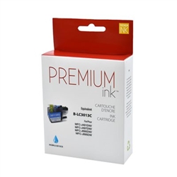 Brother LC3013C ( LC-3013C ) Compatible Cyan High Yield Inkjet Cartridge