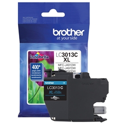 Brother LC3013C ( LC-3013C ) OEM Cyan High Yield Inkjet Cartridge