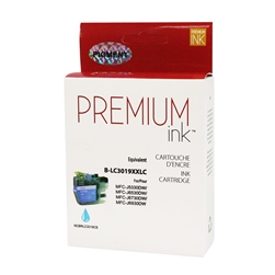 Brother LC3019C ( LC-3019C ) Compatible Cyan High Yield Inkjet Cartridge