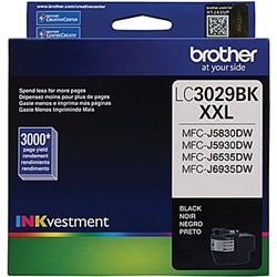 Brother LC3029BK ( LC-3029BK ) OEM Black High Yield Inkjet Cartridge
