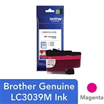 Brother LC3039M ( LC-3039M ) OEM Magenta High Yield Ink jet Cartridge