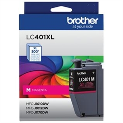 Brother LC401XLM ( LC-401XLM ) OEM Magenta High Yield Inkjet Cartridge