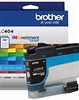 Brother LC404C ( LC-404C ) OEM Cyan Inkjet Cartridge