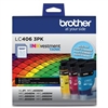 Brother LC4063PKS ( LC-4063PKS ) OEM Colour Combo Pack (includes Cyan, Magenta and Yellow)