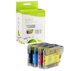 Brother LC65HYBK / LC65HYC / LC65HYM / LC65HYY Compatible InkJet Cartridge MultiPack