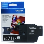 Brother LC71BK ( LC-71BK ) OEM Black InkJet Cartridge
