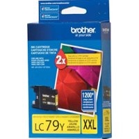 Brother LC79Y ( LC-79Y ) OEM Yellow InkJet Cartridge