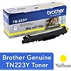 Brother TN223Y ( TN-223Y ) OEM Yellow Toner Cartridge