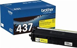 Brother TN437Y ( TN-437Y ) OEM Yellow Laser Toner Cartridge