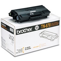 Brother TN670 ( TN-670 ) OEM Black High Yield Toner Cartridge