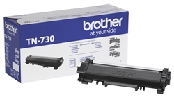 Brother TN730 ( TN-730 ) OEM Black Laser Toner Cartridge.