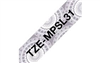 Brother TZeMPSL31 Black on Silver Lace Patterned Laminated Tape 12mm x 5m (1/2" x 16'4")