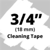 Brother TZeCL4 Cleaning Tape 18mm
