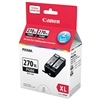 Canon PGI270XL ( PGI-270XL ) ( 0319C009 ) OEM Pigment Black High Yield Inkjet Cartridge (Twin Pack