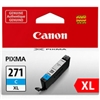 Canon CLI271XLC ( CLI-271XLC ) ( 0337C001 ) OEM Cyan High Yield Inkjet Cartridge