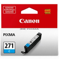 Canon CLI271C ( CLI-271C ) ( 0391C001 ) OEM Cyan Inkjet Cartridge