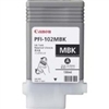Canon PFI102MBK ( PFI-102MBK ) ( 0894B001AA ) OEM Matte Black Inkjet Cartridge
