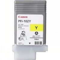 Canon PFI102Y ( PFI-102Y ) ( 0898B001AA ) OEM Yellow Inkjet Cartridge