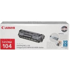 Canon 104 ( 0263B001AA ) OEM Black Laser Toner Cartridge