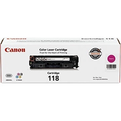 Canon 118 ( 2660B001AA ) OEM Magenta Laser Toner Cartridge