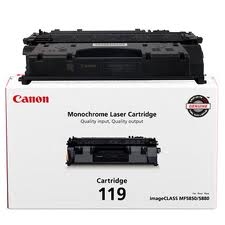 Canon 119 ( 3479B001AA ) OEM Black Laser Toner Cartridge