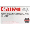 Canon Roll-Up Gloss Film 24" x 100' Roll (240gsm) - 1429V462 