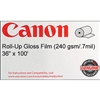 Canon Roll-Up Gloss Film 36" x 100' Roll (240gsm) - 1429V463 