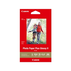 Canon PP-301 Photo Paper Plus Glossy II 4" x 6" (100 Sheets) 1432C006