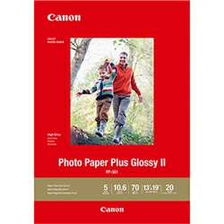 Canon PP-301 Photo Paper Plus Glossy II 13" x 19" (20 Sheets) 1432C010