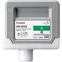 Canon PFI301G ( PFI-301G ) ( 1493B001 ) OEM Green Inkjet Cartridge