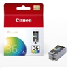Canon CLI36 ( CLI-36 ) ( 1511B002 ) OEM Colour InkJet Cartridge