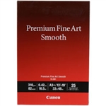 Canon Premium Fine Art Smooth FA-SM1 13" x 19" - 25 Sheets - 1711C004