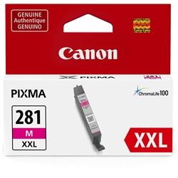 Canon CLI281XXLM ( CLI-281XXLM ) ( 1981C001 ) OEM Magenta Extra High Yield Inkjet Cartridge