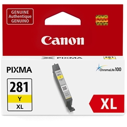 Canon CLI281XLY ( CLI-281XLY ) ( 2036C001 ) OEM Yellow High Yield Inkjet Cartridge
