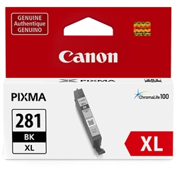 Canon CLI281XLBK ( CLI281XLBK ) ( 2037C001 ) OEM Black High Yield Inkjet Cartridge