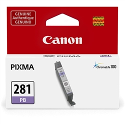 Canon CLI281PBL ( CLI-281PBL ) ( 2092C001 ) OEM Photo Blue Inkjet Cartridge