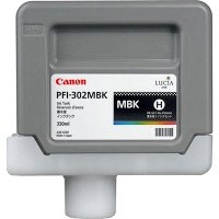 Canon PFI302MBK ( PFI-302MBK ) ( 2215B001 ) OEM Matte Black Inkjet Cartridge