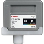 Canon PFI302BK ( PFI-302BK ) ( 2216B001 ) OEM Black Inkjet Cartridge