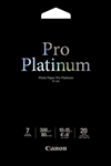 Canon PT-101 Pro Platinum Paper 4" x 6" - 20 Sheets - 2768B013