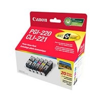 Canon PGI220 / CLI221 ( 2945B007 ) OEM Value Pack