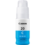 Canon GI20C ( GI-20C ) ( 3394C001 ) OEM Cyan Ink Bottle